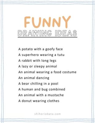  Imagination: Unleash Your Creativity With Hilarious Drawing Prompts!